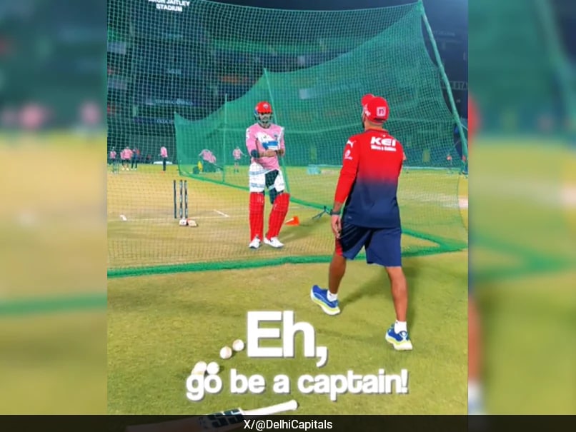 "Go Be A Captain, Don't Fool Around": Dinesh Karthik Stumps Axar Patel During Nets Session