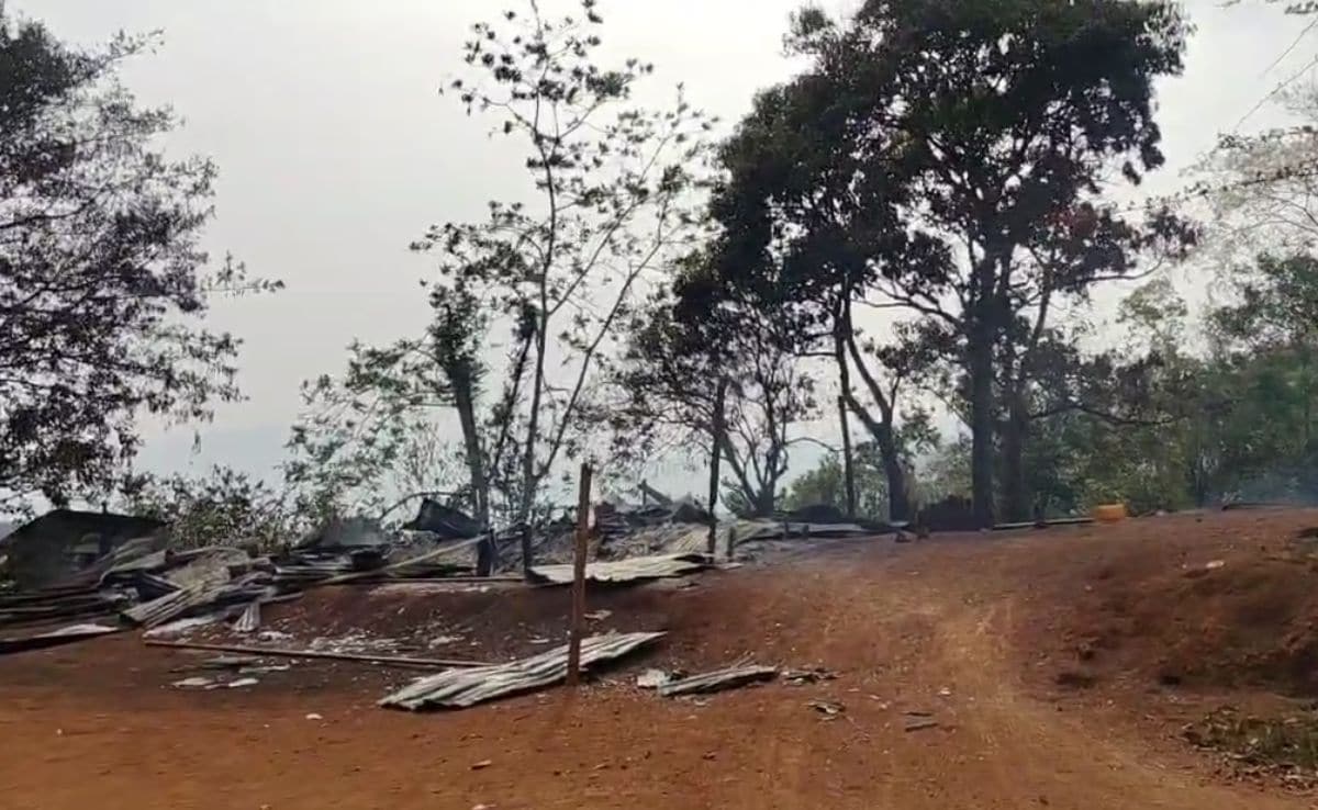 Naga Insurgent Group NSCN-IM Alleges Conspiracy After Houses Set On Fire In Manipur's Kamjong