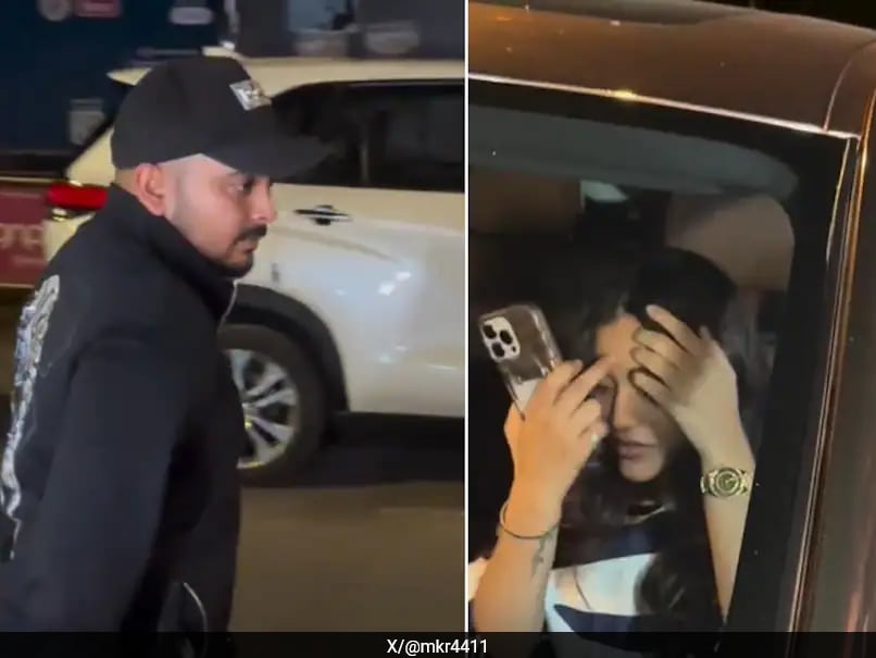 Prithvi Shaw Spotted With Friends In His BMW Car Amid IPL 2025 - Watch