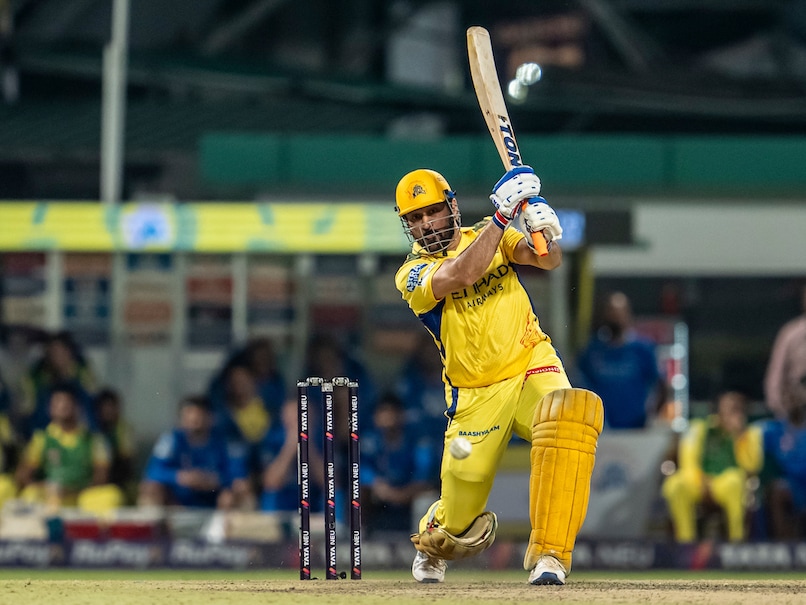 Watch: MS Dhoni Unleashes Vintage Mode With Fiery Six Off Andre Russell As CSK Beat KKR
